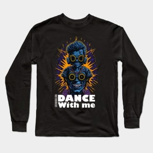 Techno T-Shirt - Dance with Me - Catsondrugs.com - Techno, rave, edm, festival, techno, trippy, music, 90s rave, psychedelic, party, trance, rave music, rave krispies, rave flyer T-Shirt T-Shirt T-Shirt Long Sleeve T-Shirt